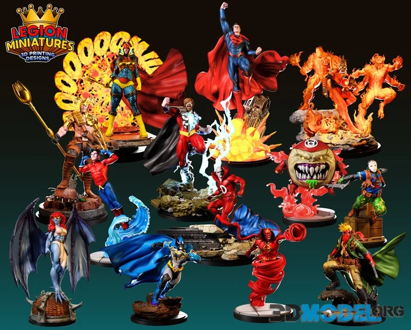 Legion Miniatures - Pack 57D February 2026 – Printable