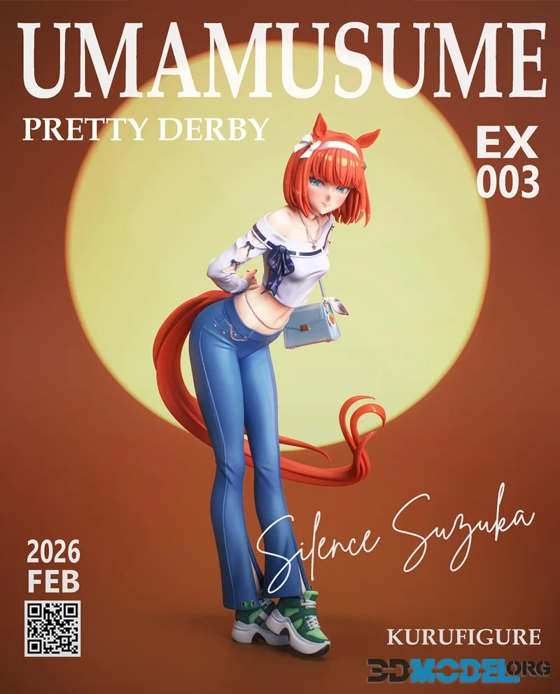 Kuru Figure - Silence Suzuka – Printable
