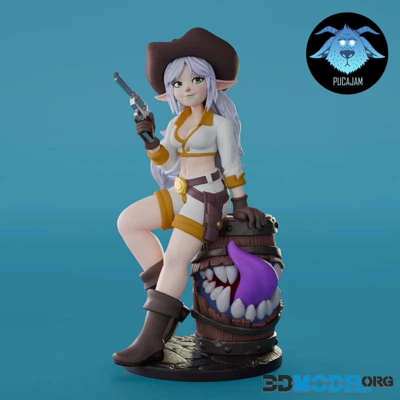 PucaJam - FrierenCowgirl – Printable