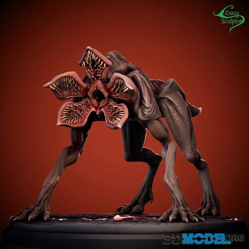 Crazy Sculptor - Demodog – Printable