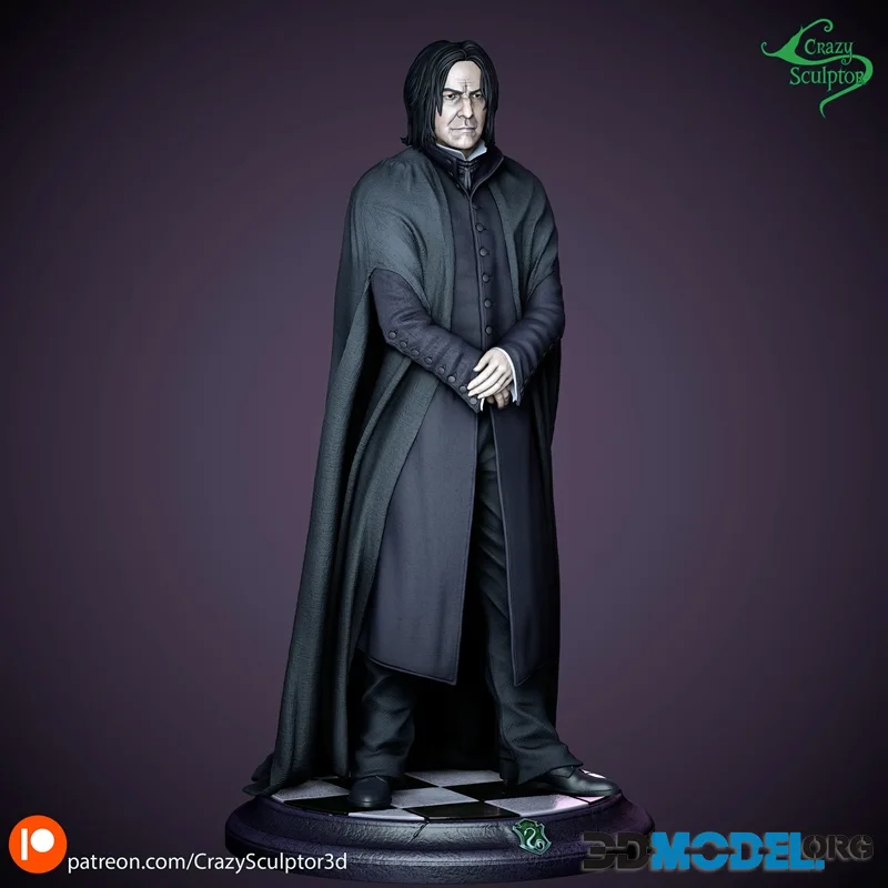 Crazy Sculptor - Severus Snape – Printable