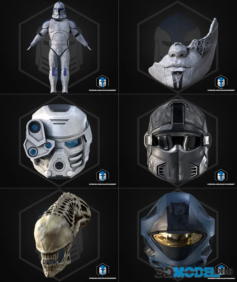 Galactic Armory February 2026 – Printable