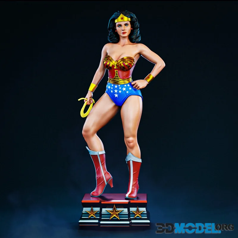BrunoArt3D - Lynda Carter Wonder Woman – Printable