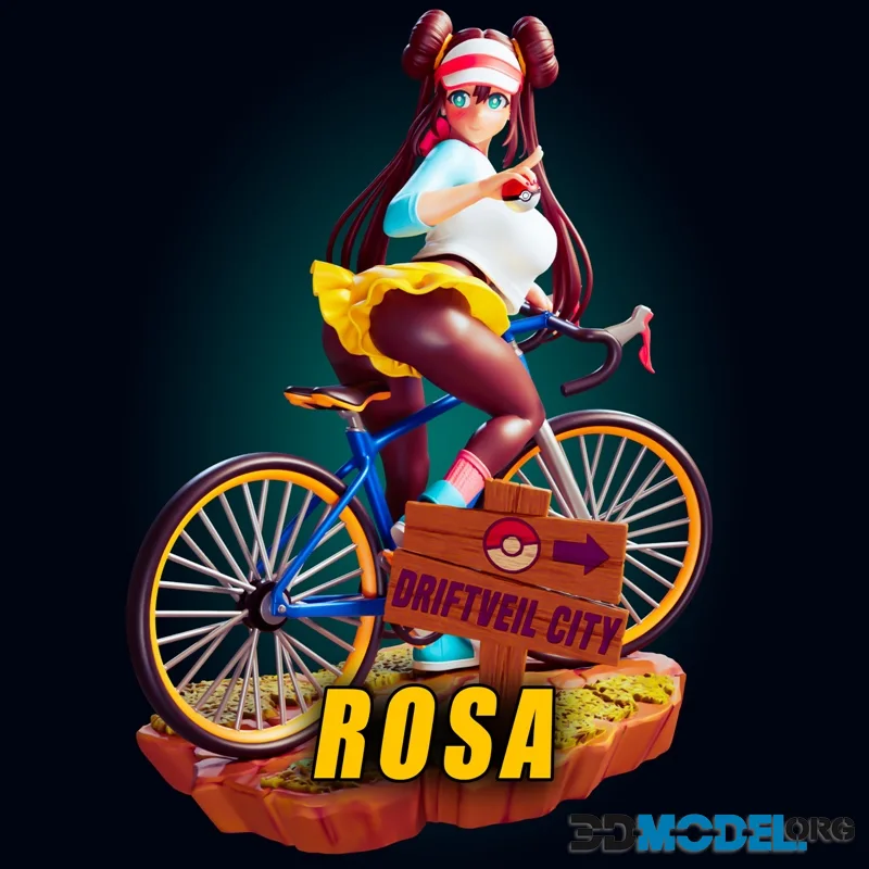 Officer Rhu - Rosa Pokemon Trainer – Printable