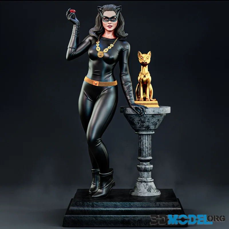 BrunoArt3D - Julie Newmar Catwoman – Printable