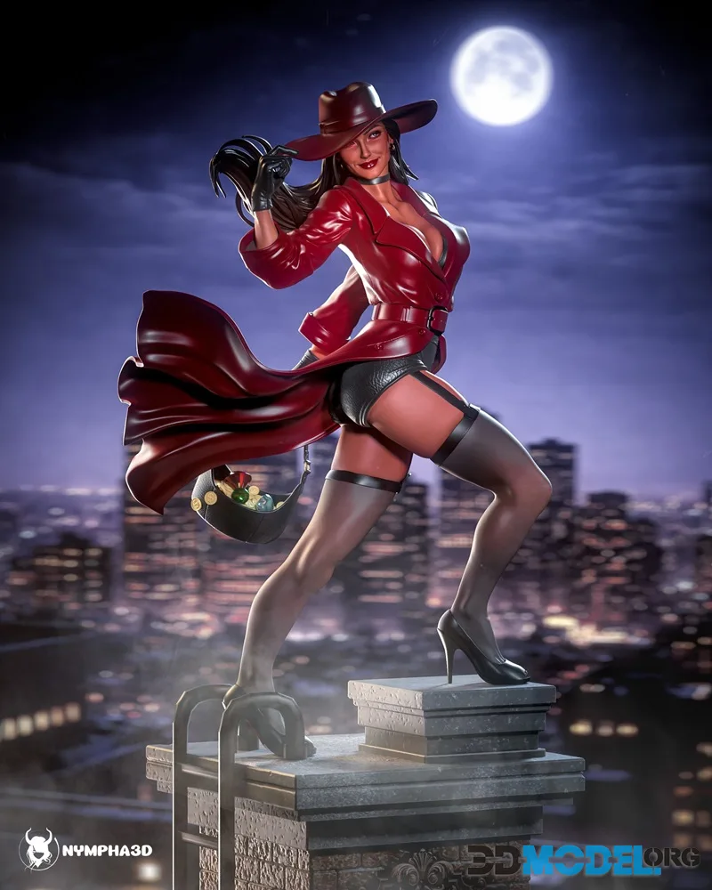 Nympha - Carmen Sandiego – Printable