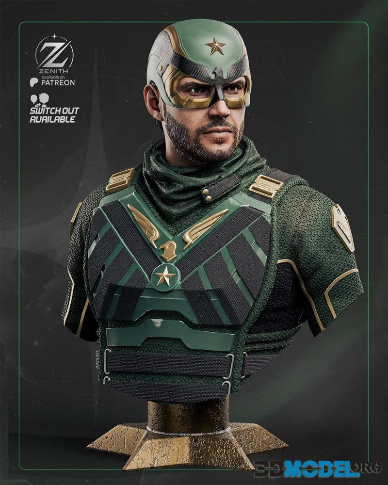 Zenith Studios - Soldier Boy Bust – Printable