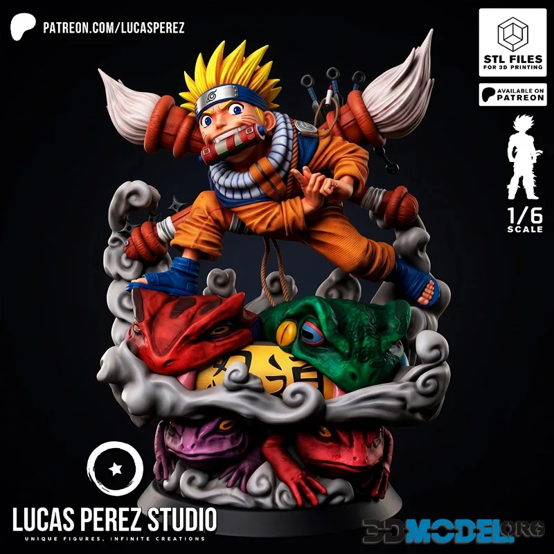 Lucas Perez - Naruto Is Here – Printable
