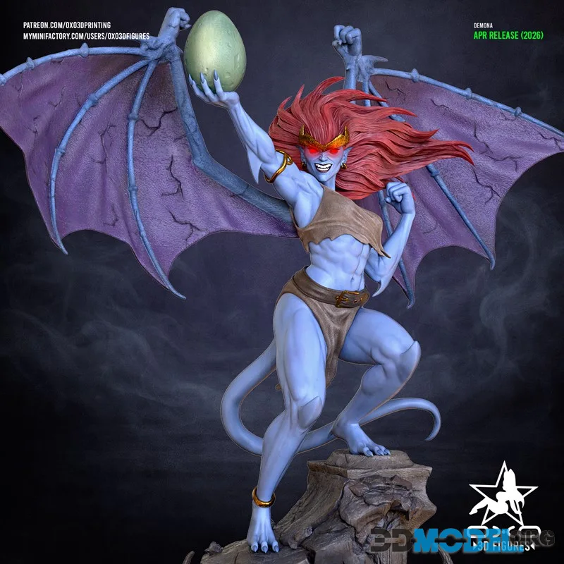 OXO3D - Demona – Printable