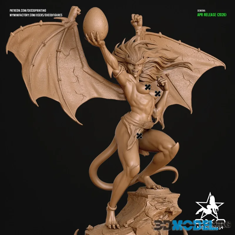 OXO3D - Demona NSFW Version – Printable