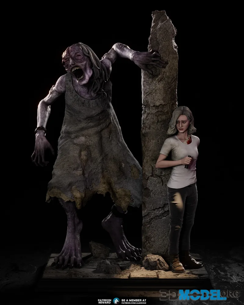 LA3Design - The Girl - Resident Evil Requiem – Printable