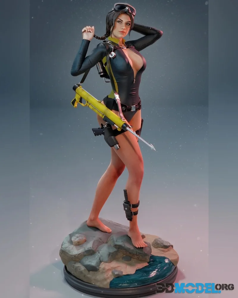 MCM3D - Lara Croft – Printable