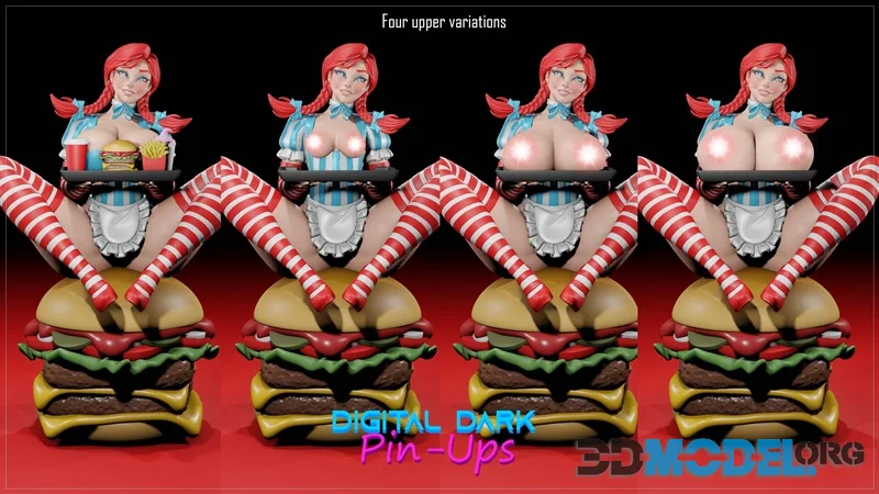 Digital Dark Pin-Ups - Wendy – Printable