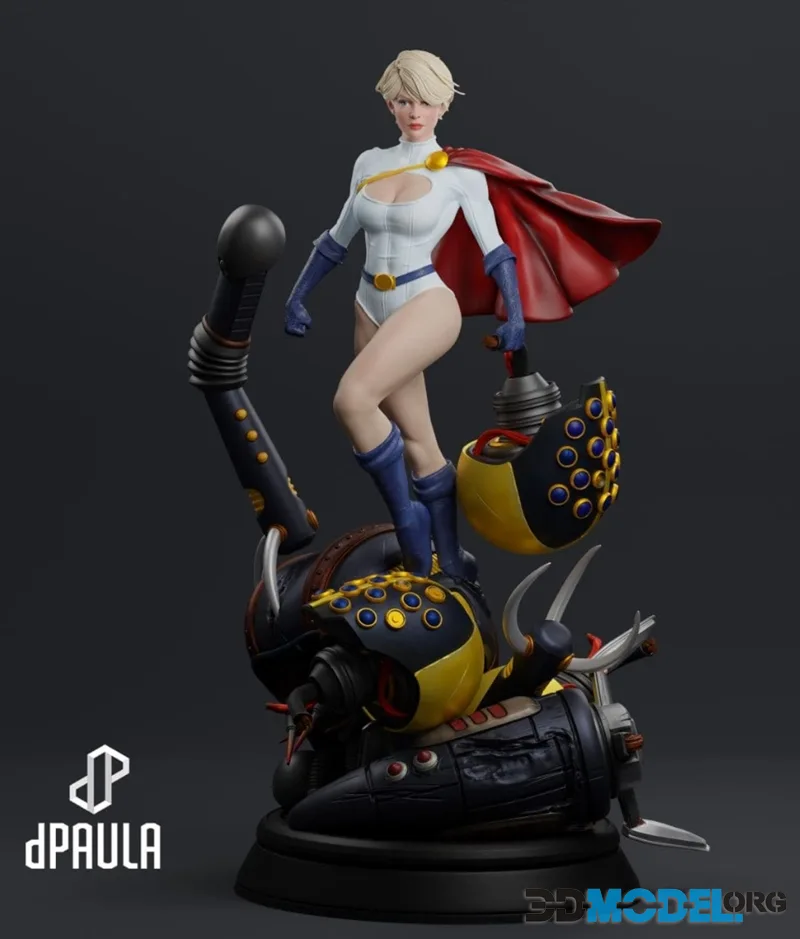 DPaula - Powergirl – Printable