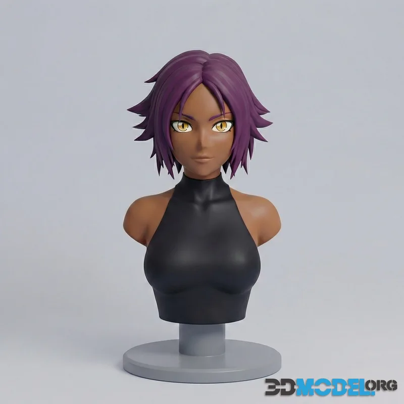 Pablo Figurines - Yoruichi Bust – Printable