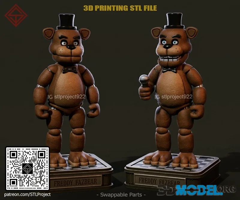 STL Project - Fredy – Printable