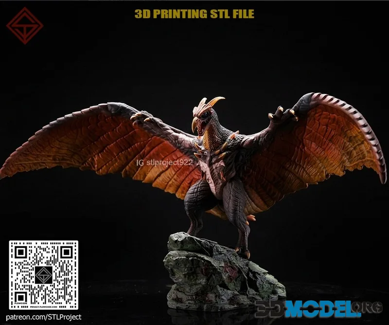 STL Project - Rodan – Printable