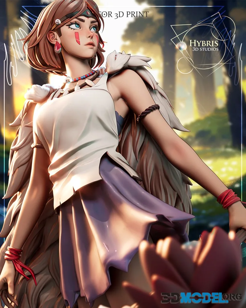 Hybris Studios - Princess Mononoke - San Collector Package – Printable