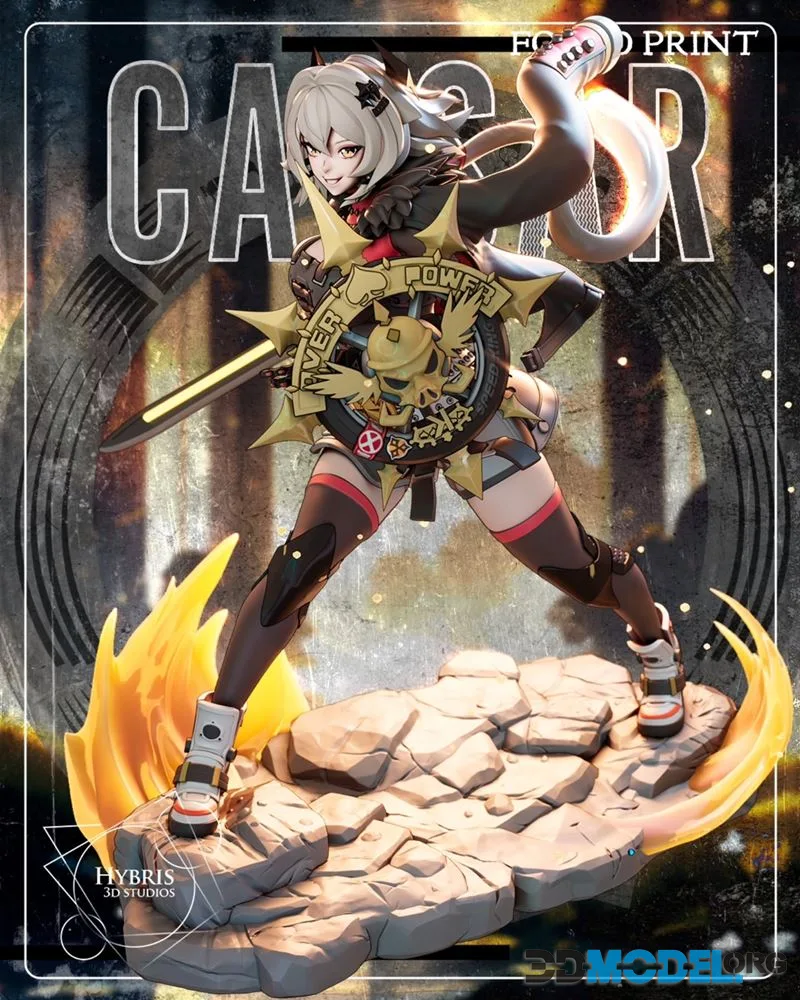 Hybris Studios - Zenless Zone Zero - Caesar King Commercial Package – Printable