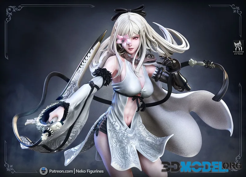 Neko Figurines - Zero - Drakengard – Printable