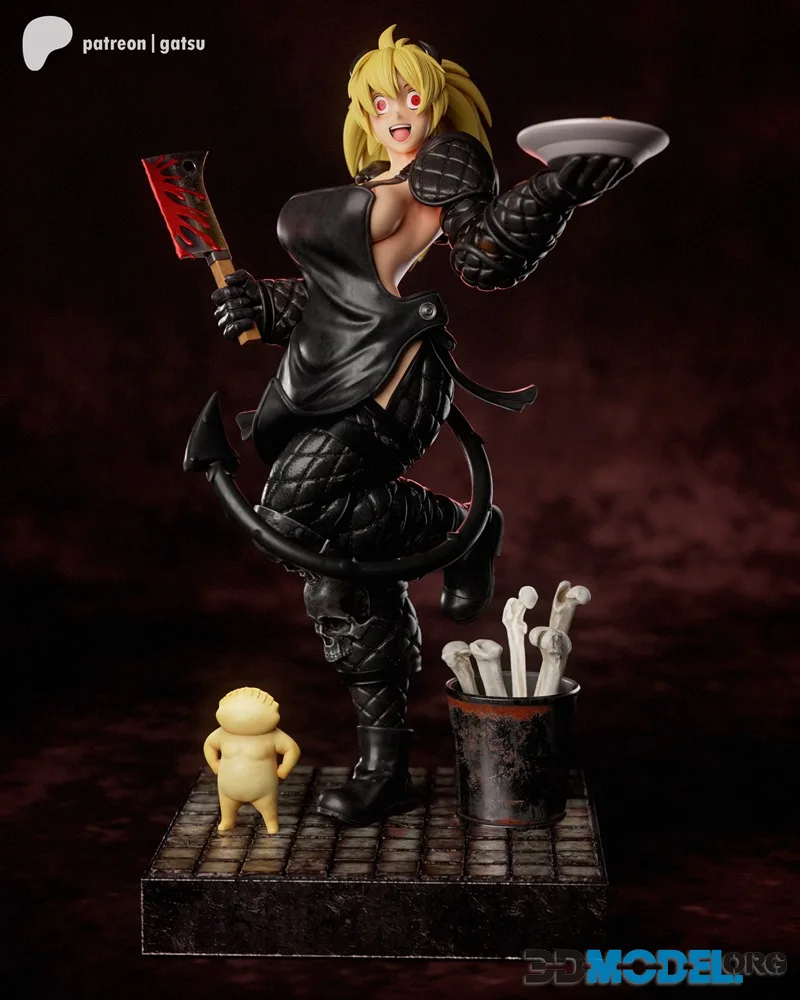 Gatsu Studios - Nikaido Dorohedoro - Fanart – Printable