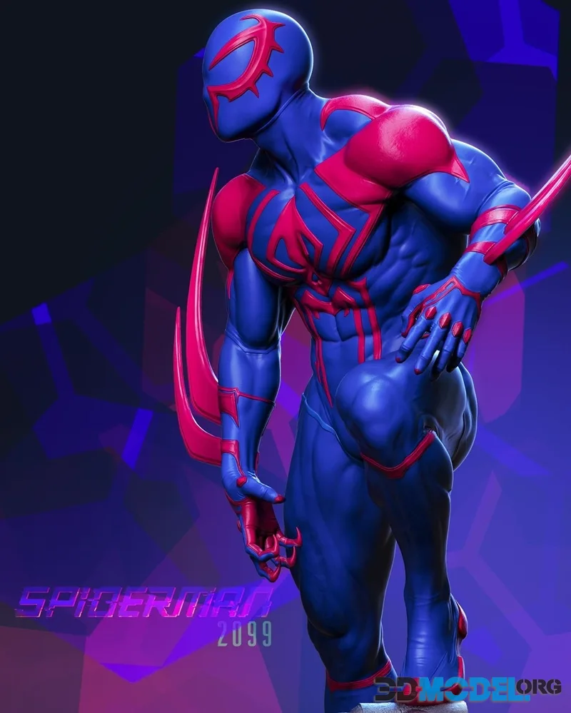 3D Model – Stalyn Quito - Spiderman 2099 – Printable