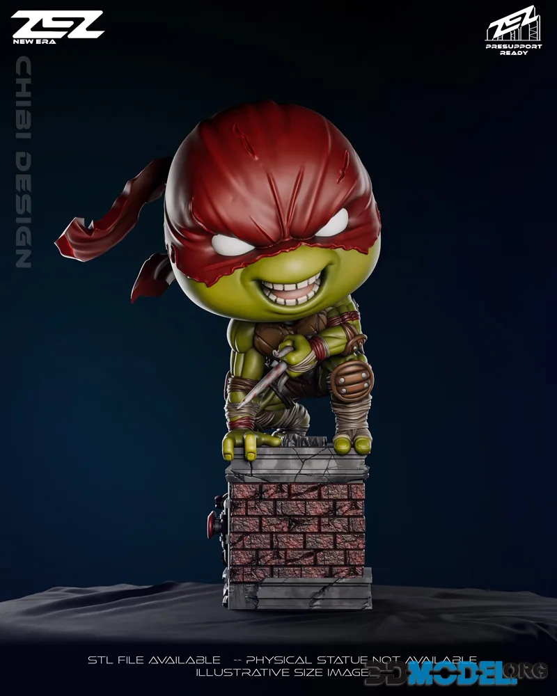 ZEZ Studio - Raphael Chibi – Printable