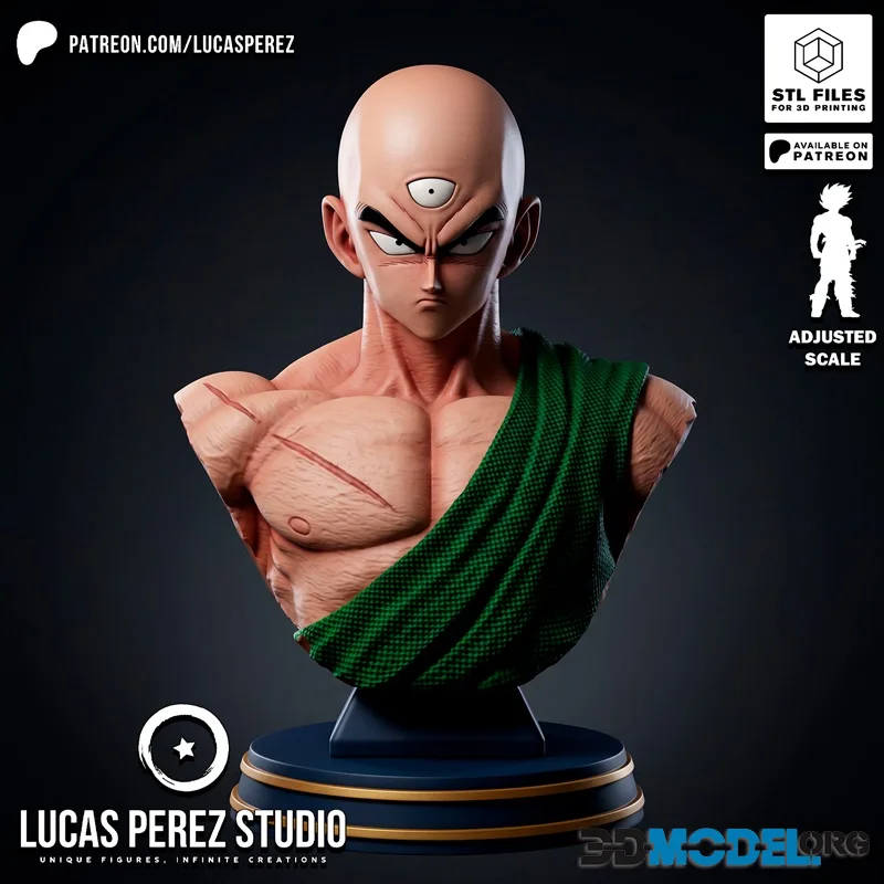 Lucas Perez - Ten Shin Han Bust – Printable
