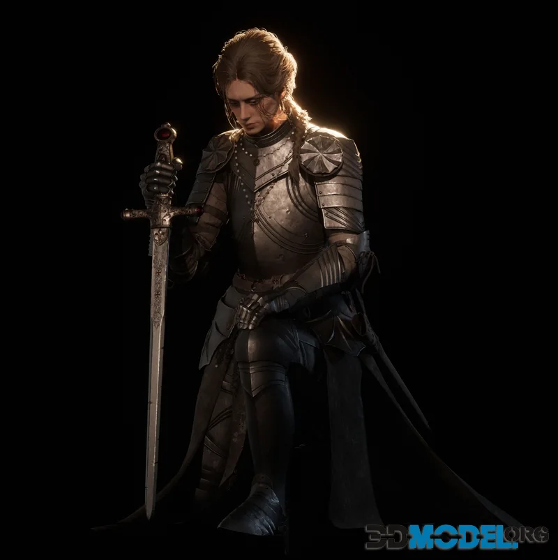 Joan of Arc - Real-Time Character by Pro Hyewon Han – Printable