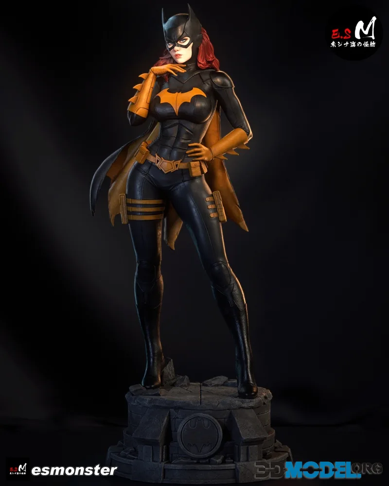 E.S Monster - BatGirl – Printable