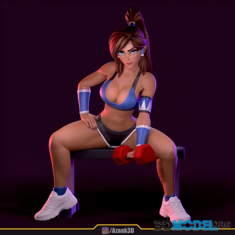 Azaak3D - Korra Sport – Printable