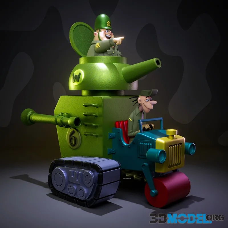 Sergeant Blast and The Private Meekly – Printable