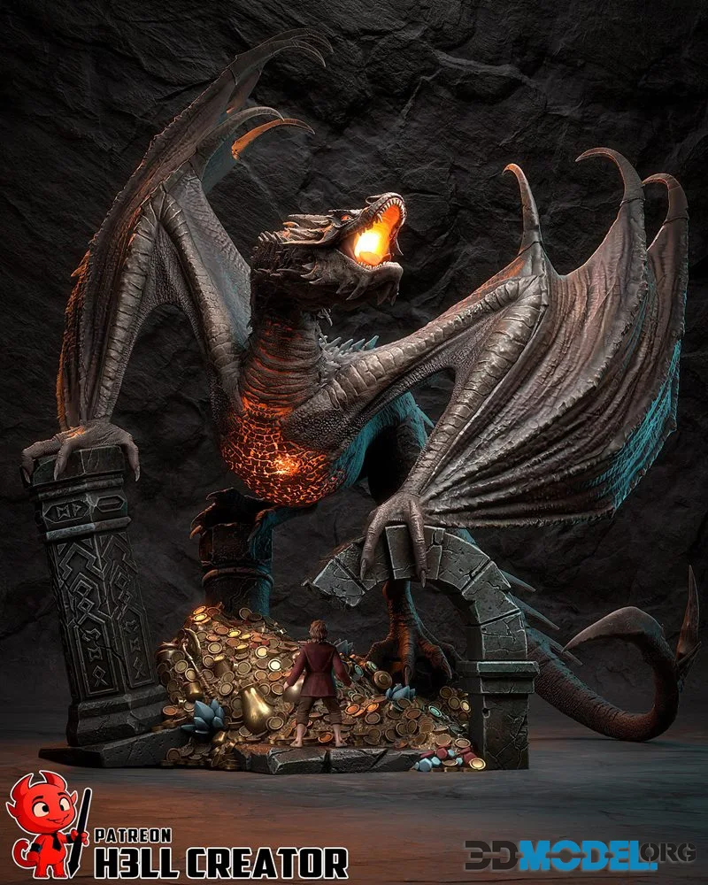 H3LL Creator - Smaug – Printable