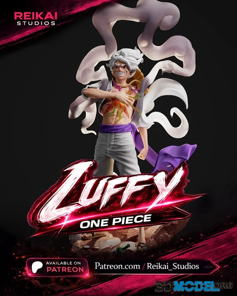 Reikai Studios - Luffy Gear 5 – Printable