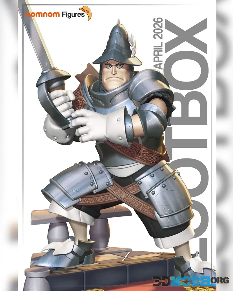 Nomnom Figures - Steiner - Final Fantasy IX – Printable