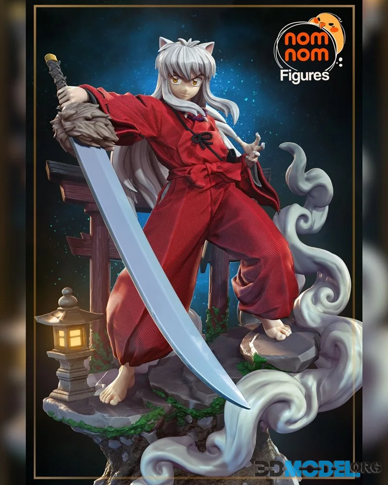 Nomnom Figures - Inuyasha – Printable