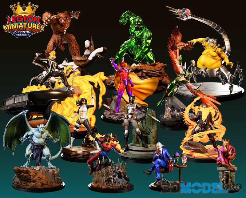 Legion Miniatures April 2026 – Printable