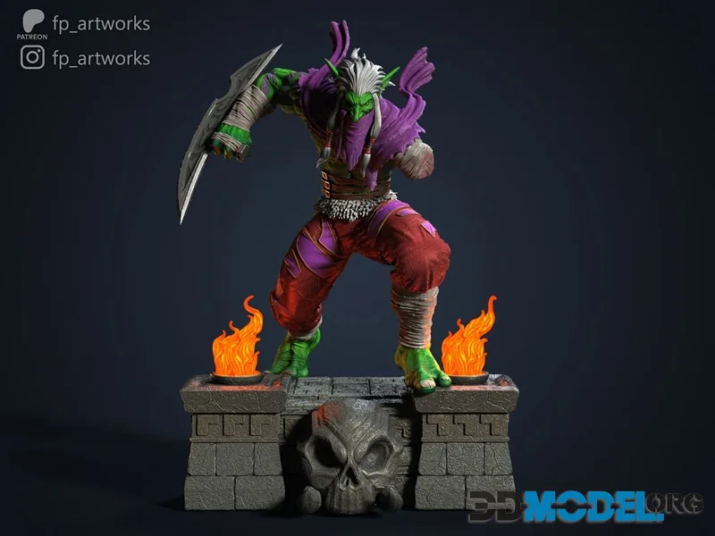 Zul'jin - Warcraft FanArt – Printable