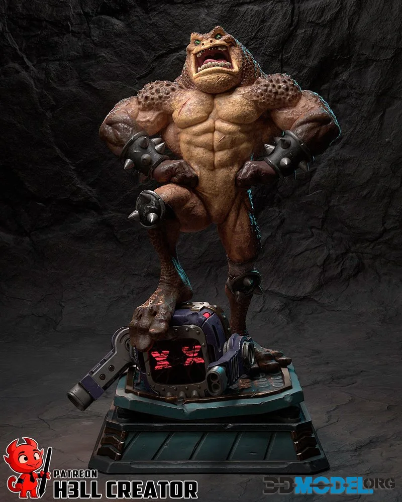 H3LL Creator - Pimple - Battletoads – Printable
