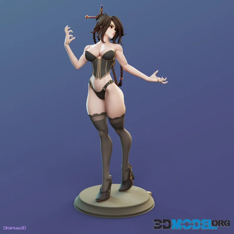 DiNamuuu3D - Lulu FFX – Printable