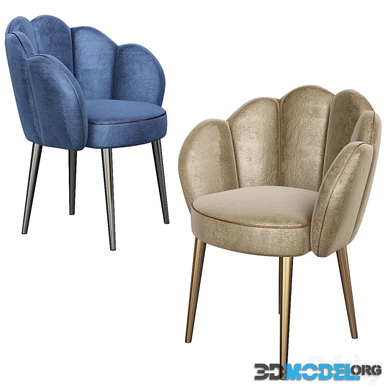 2 color of Daisy Chair by MUNNA