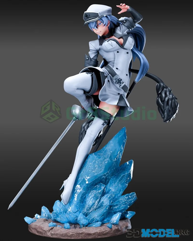 Gr8Tech - Akame Ga Kill - Esdeath – Printable