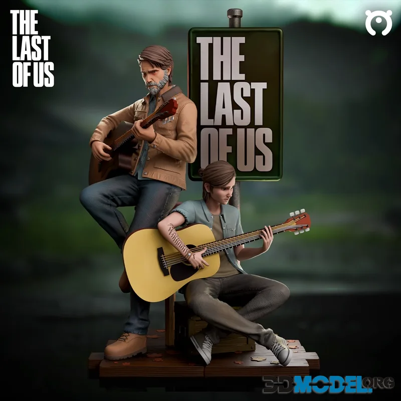 Joel and Ellie - The Last of Us 2 – Printable