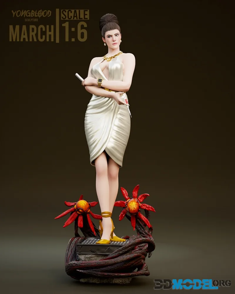 Yongblood Sculpture - Excella Gionne RE5 – Printable