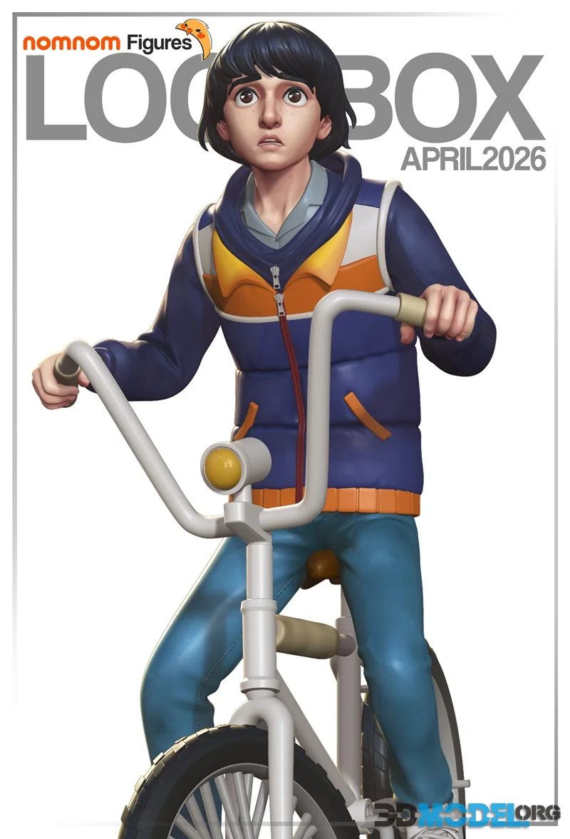 Nomnom Figures - Mike - Stranger Things – Printable