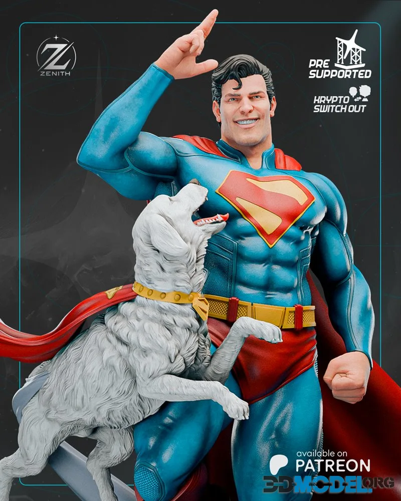 Zenith Studios - Superman & Krypto – Printable