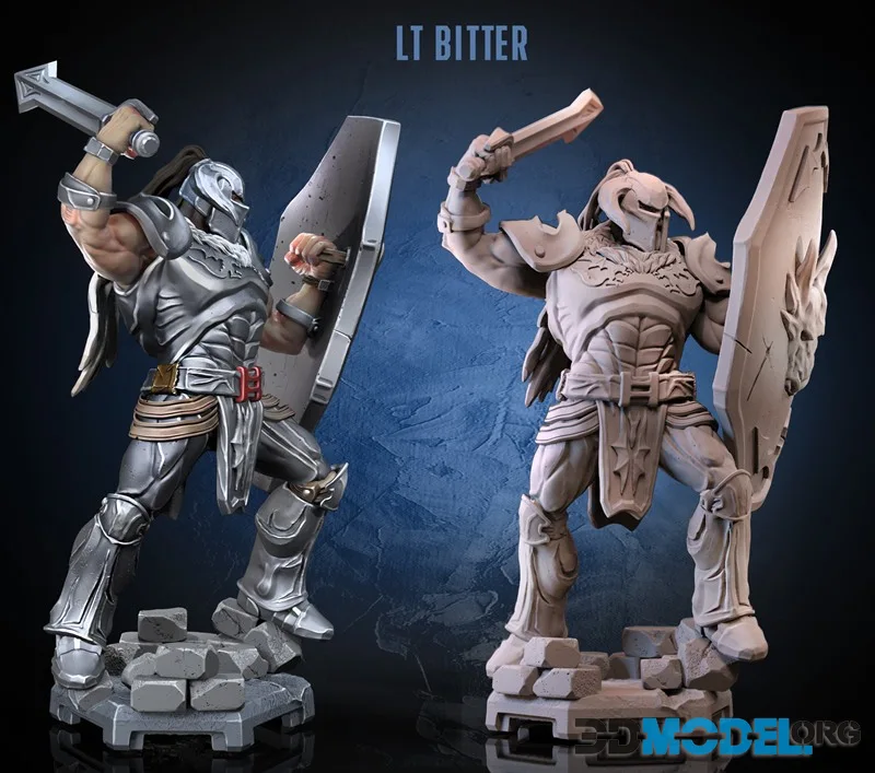 Dragun Studios - Lt Bitter (Golden Axe) – Printable