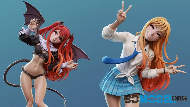 DiNamuuu3D - Marin Kitagawa – Printable