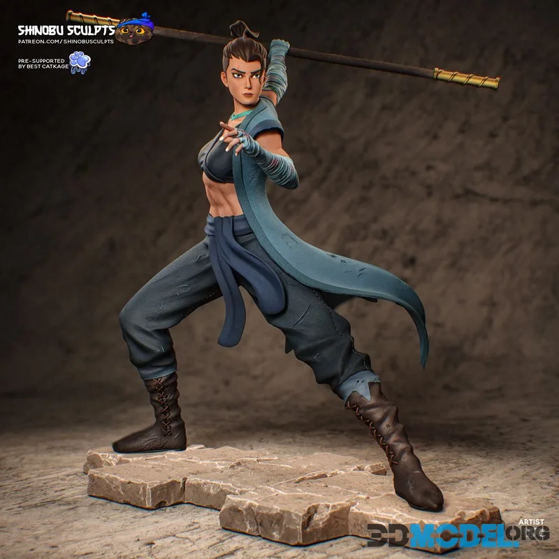 Shinobu Sculpts - Beauregard Lionett - The Mighty Nein – Printable