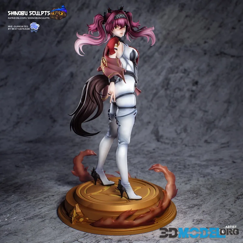 Shinobu Sculpts - Lupa - Wuthering Waves – Printable